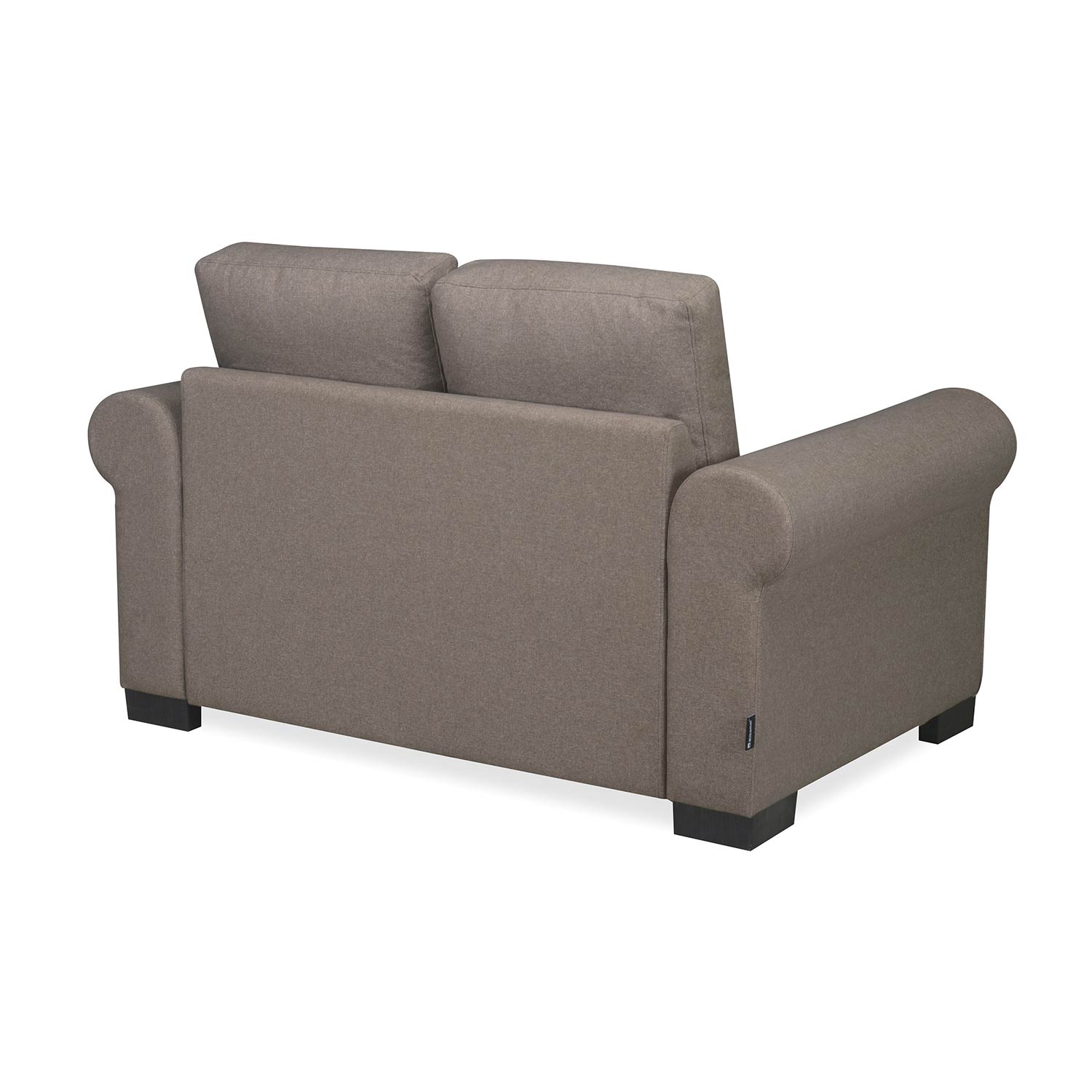 Nilkamal Array 2 Seater Bill Arm Sofa (Light Brown)