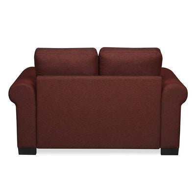 Nilkamal Array 2 Seater Bill Arm Sofa (Maroon)