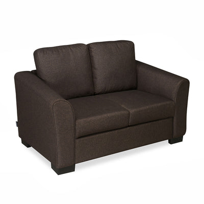 Nilkamal Array 2 Seater Mike Arm Sofa (Dark Brown)