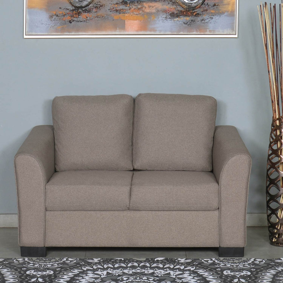 Nilkamal Array 2 Seater Mike Arm Sofa (Light Brown)