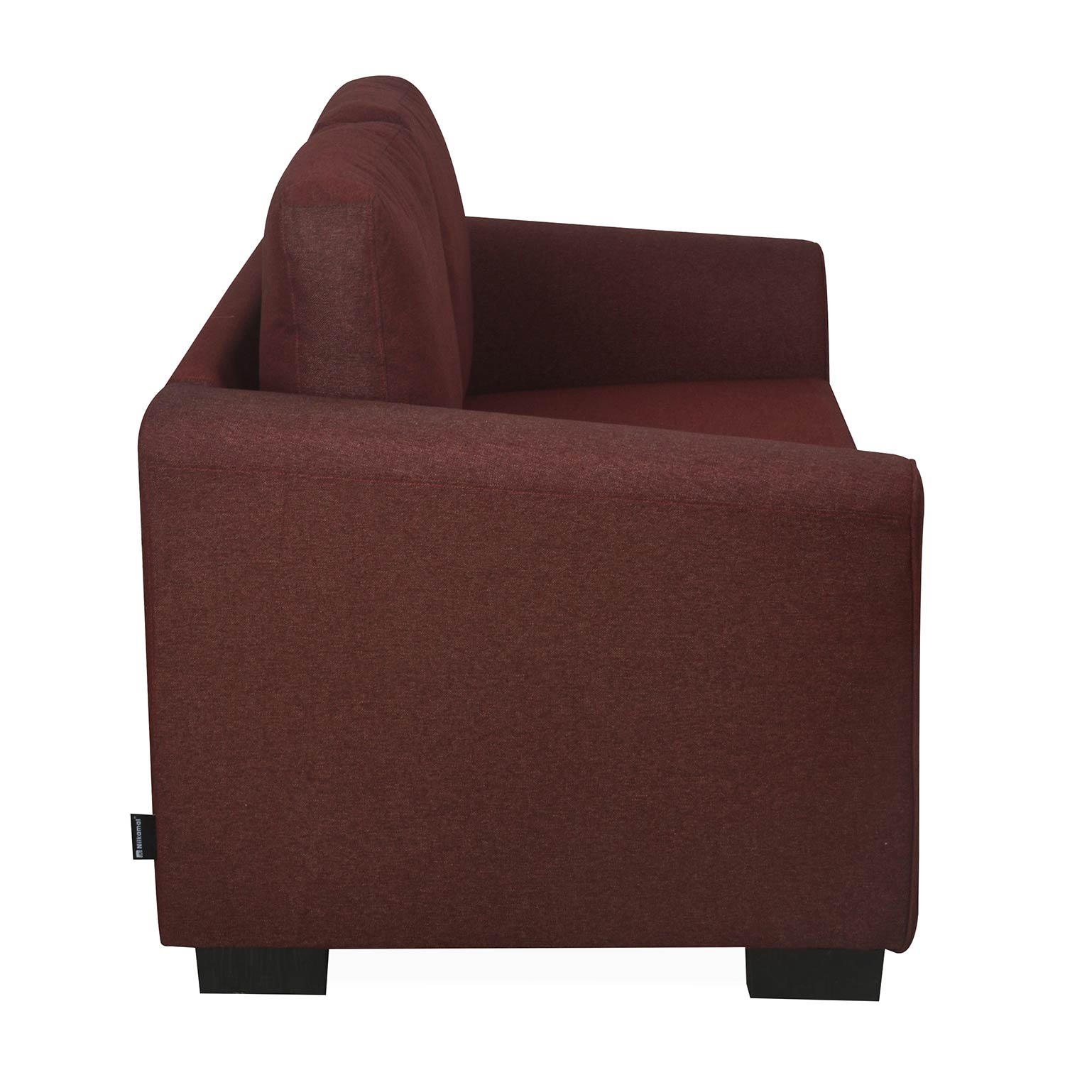 Nilkamal Array 2 Seater Mike Arm Sofa (Maroon)