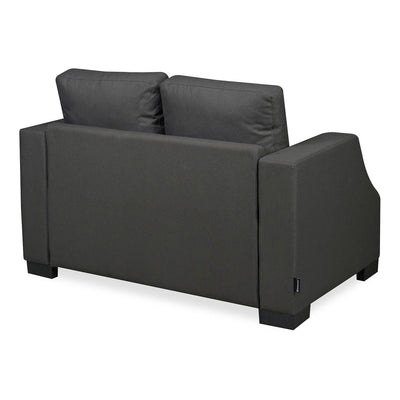 Nilkamal Array 2 Seater Rick Arm Sofa (Dark Grey)