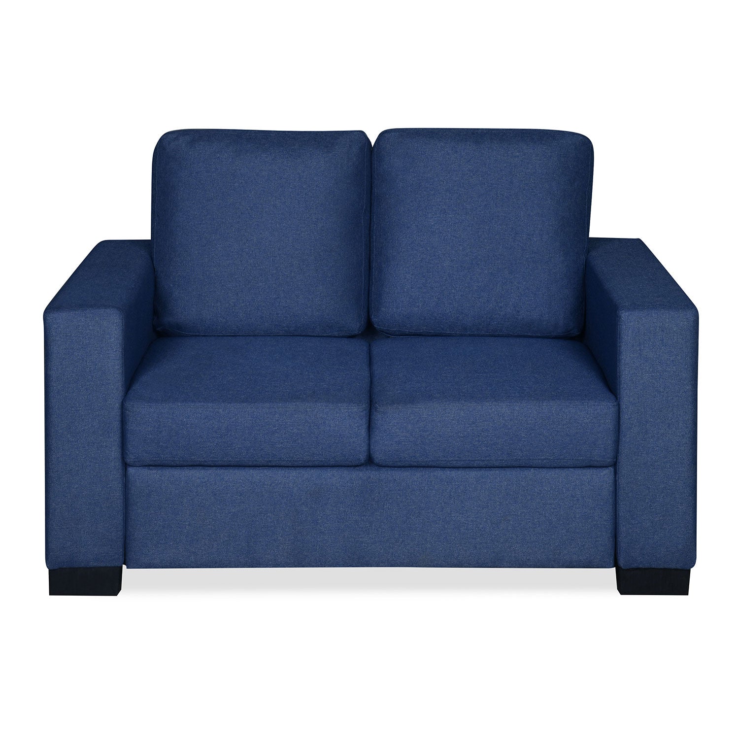 Nilkamal Array 2 Seater Ron Arm Sofa (Blue)
