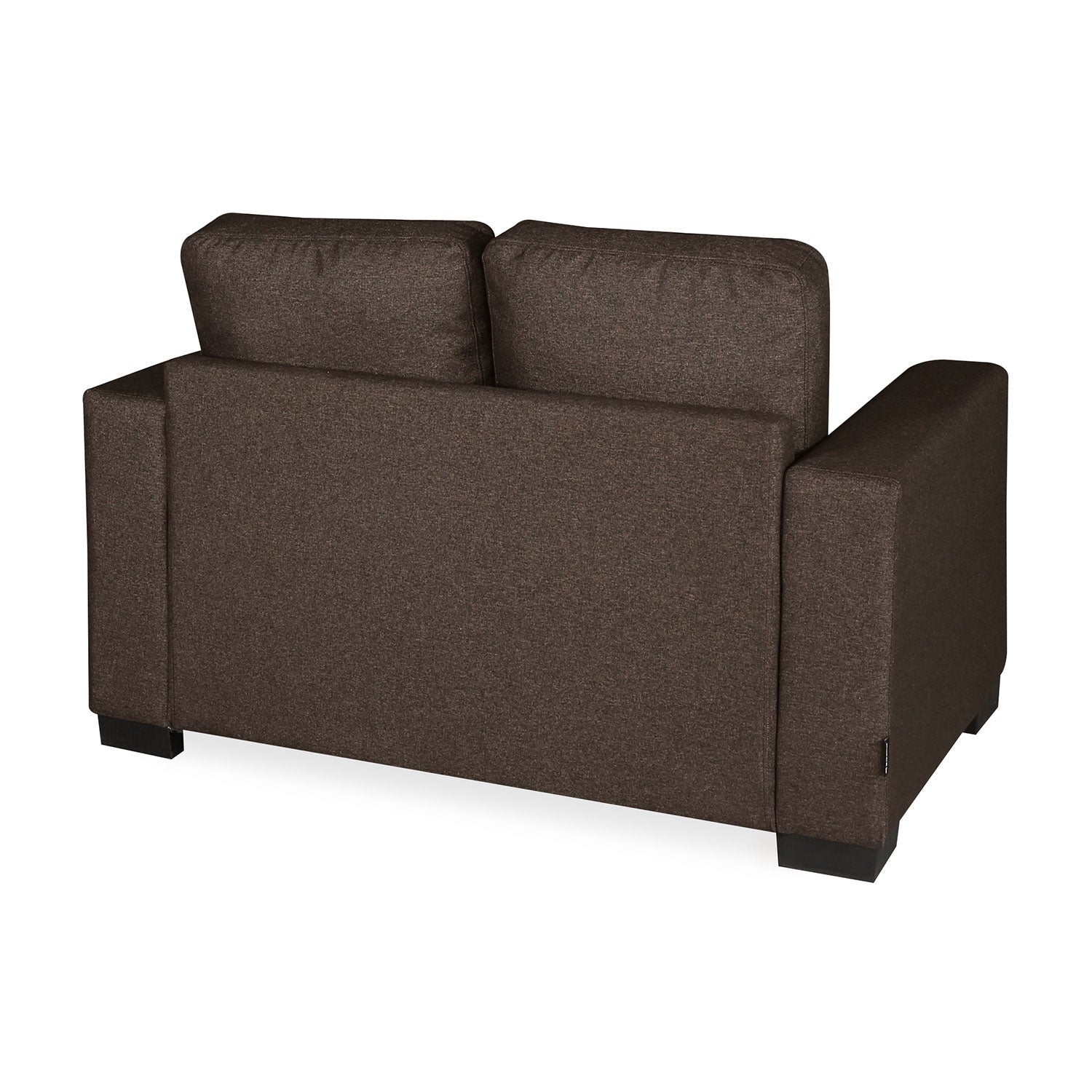 Nilkamal Array 2 Seater Ron Arm Sofa (Dark Brown)