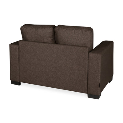 Nilkamal Array 2 Seater Ron Arm Sofa (Dark Brown)