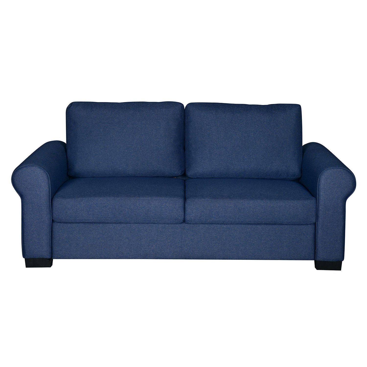 Nilkamal Array 3 Seater Bill Arm Sofa (Blue)