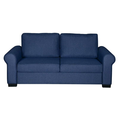Nilkamal Array 3 Seater Bill Arm Sofa (Blue)