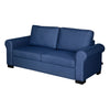 Nilkamal Array 3 Seater Bill Arm Sofa (Blue)