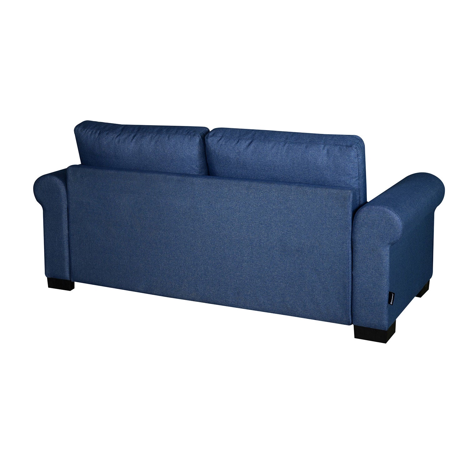 Nilkamal Array 3 Seater Bill Arm Sofa (Blue)