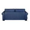 Nilkamal Array 3 Seater Bill Arm Sofa (Blue)