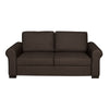 Nilkamal Array 3 Seater Bill Arm Sofa (Dark Brown)