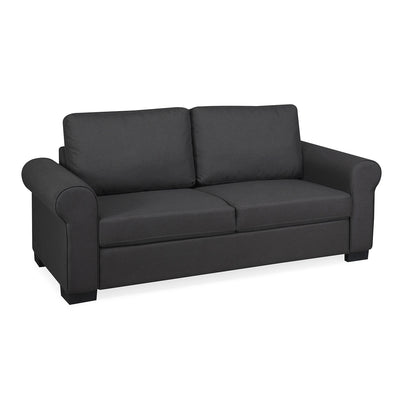 Nilkamal Array 3 Seater Bill Arm Sofa (Dark Grey)