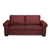 Nilkamal Array 3 Seater Bill Arm Sofa (Maroon)