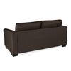 Nilkamal Array 3 Seater Mike Arm Sofa (Dark Brown)