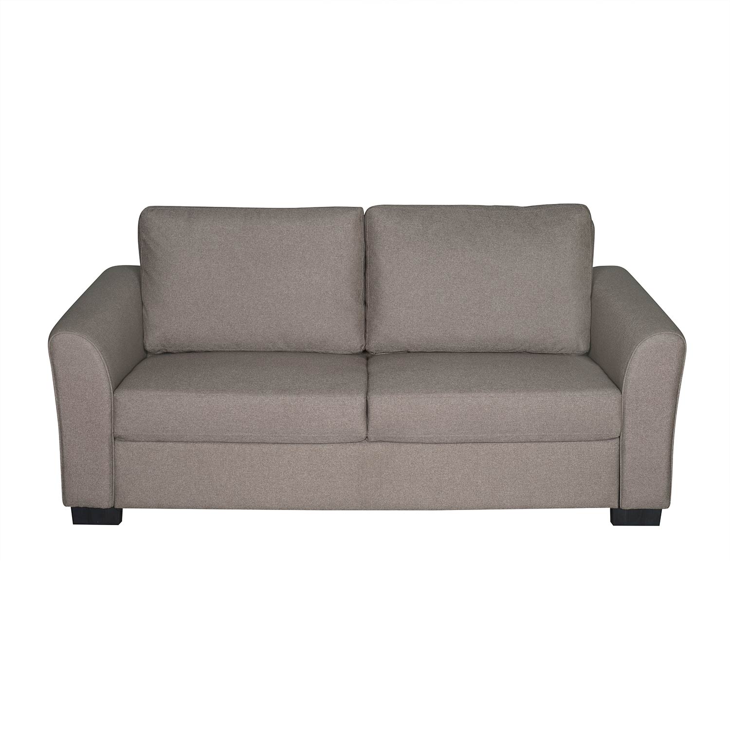 Nilkamal Array 3 Seater Mike Arm Sofa (Light Brown)