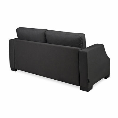 Nilkamal Array 3 Seater Rick Arm Sofa (Dark Grey)