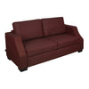 Nilkamal Array 3 Seater Rick Arm Sofa (Maroon)