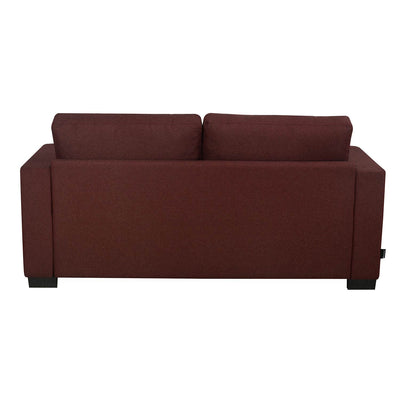 Nilkamal Array 3 Seater Rick Arm Sofa (Maroon)