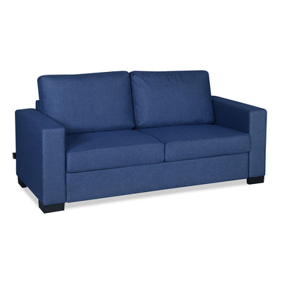 Nilkamal Array 3 Seater Ron Arm Sofa (Blue)