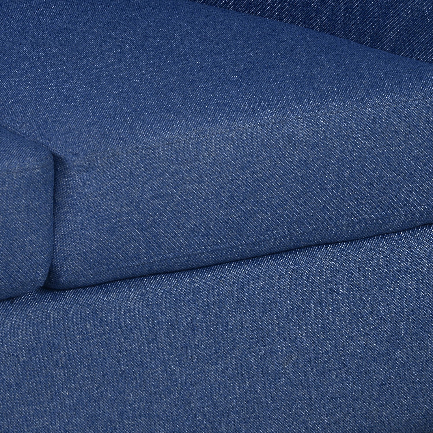 Nilkamal Array 3 Seater Ron Arm Sofa (Blue)