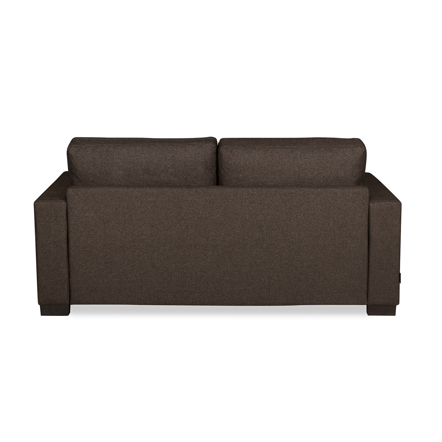 Nilkamal Array 3 Seater Ron Arm Sofa (Dark Brown)