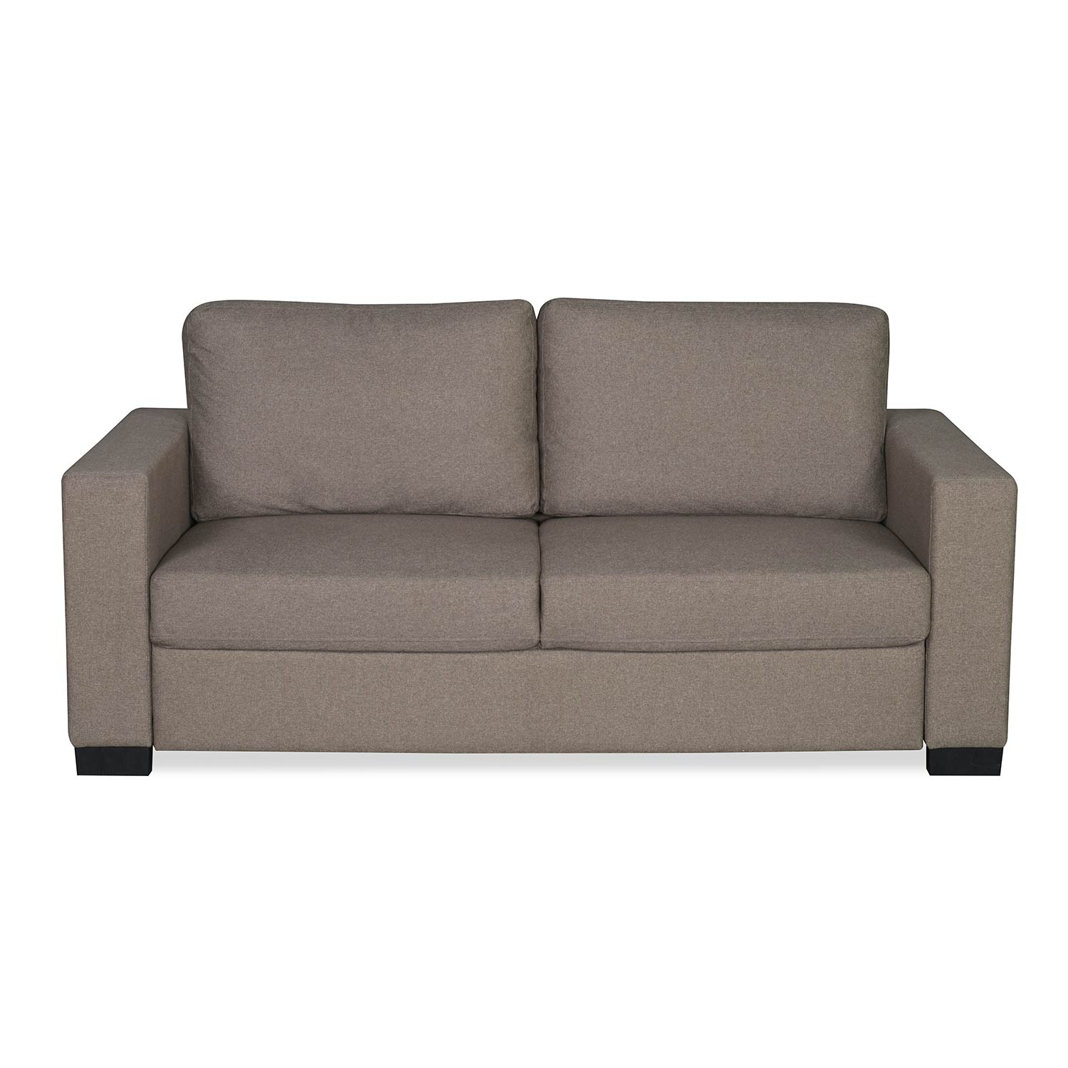 Nilkamal Array 3 Seater Ron Arm Sofa (Light Brown)