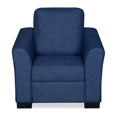 Nilkamal Array 1 Seater Mike Arm Sofa (Blue)