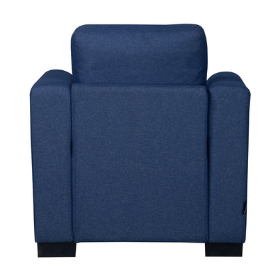 Nilkamal Array 1 Seater Mike Arm Sofa (Blue)