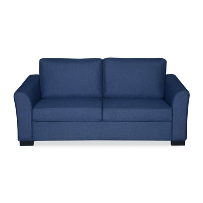 Nilkamal Array 3 Seater Mike Arm Sofa (Blue)