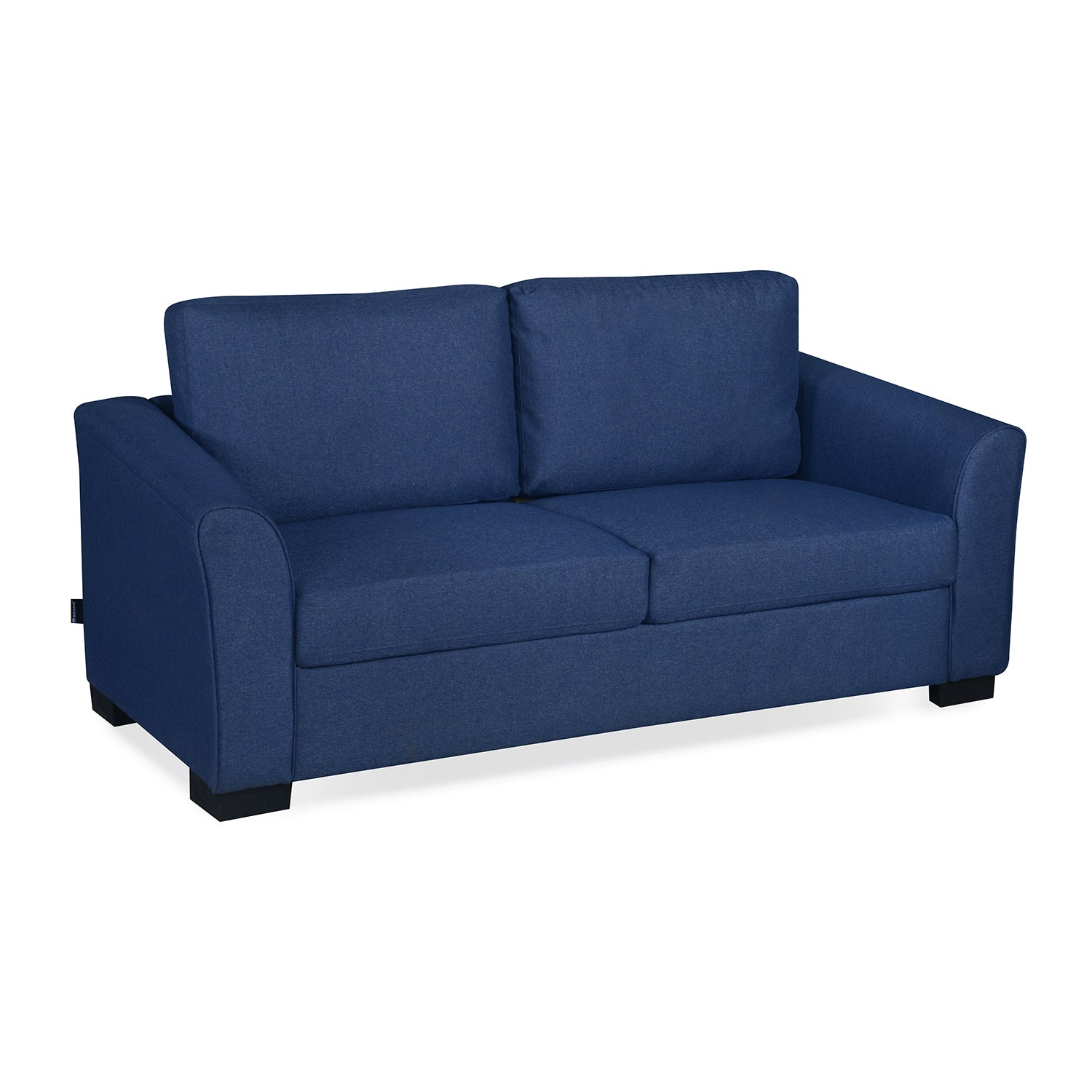 Nilkamal Array 3 Seater Mike Arm Sofa (Blue)