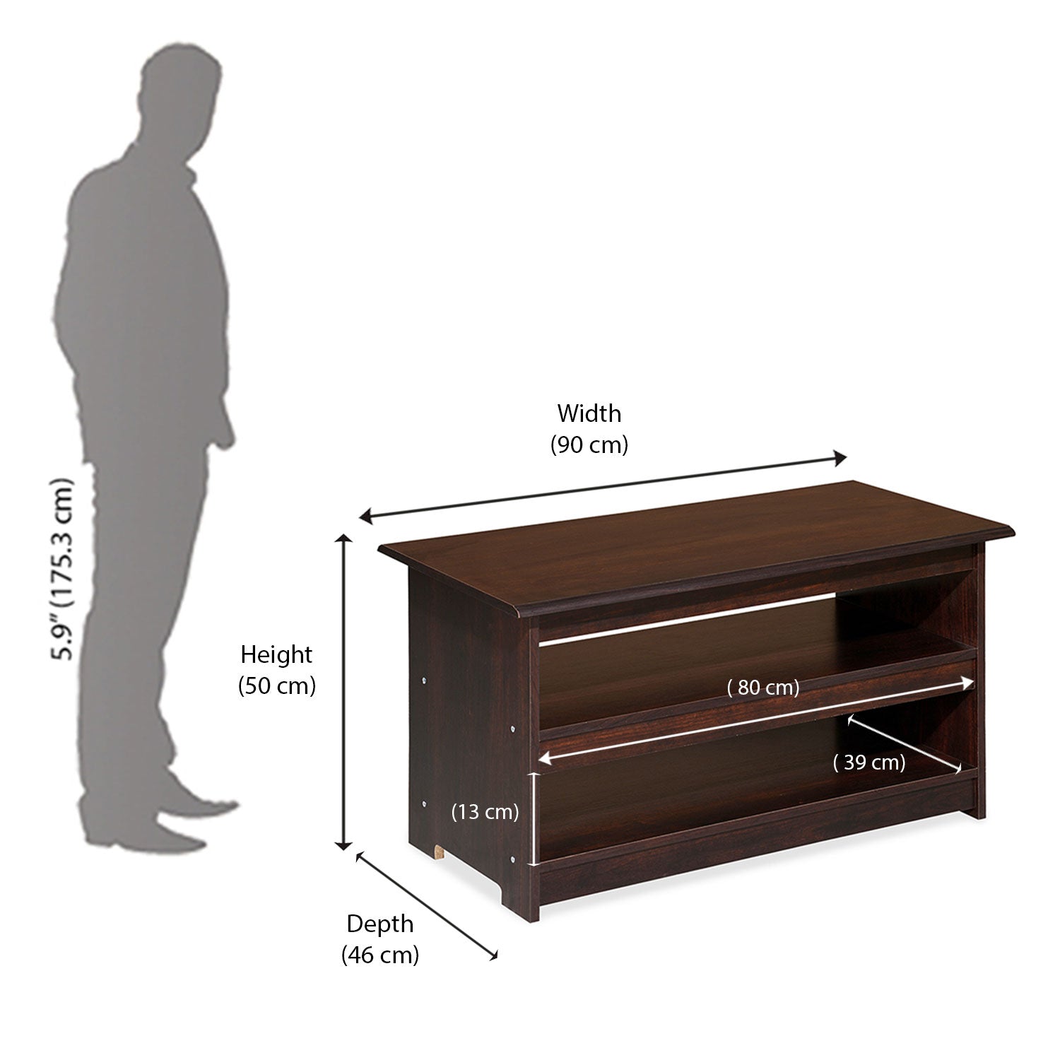 Nilkamal Aspen Coffee / Center Table