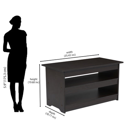 Nilkamal Aspen Coffee Table (New Wenge)