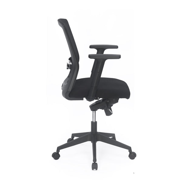 Nilkamal Aspire Mid Back Chair Black Nilkamal Furniture