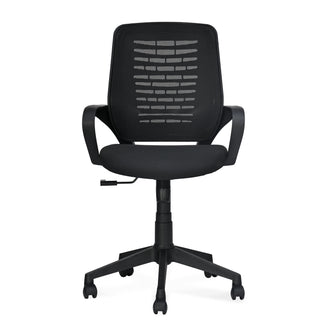 Nilkamal Astor Mid Back Mesh Office Chair (Black)
