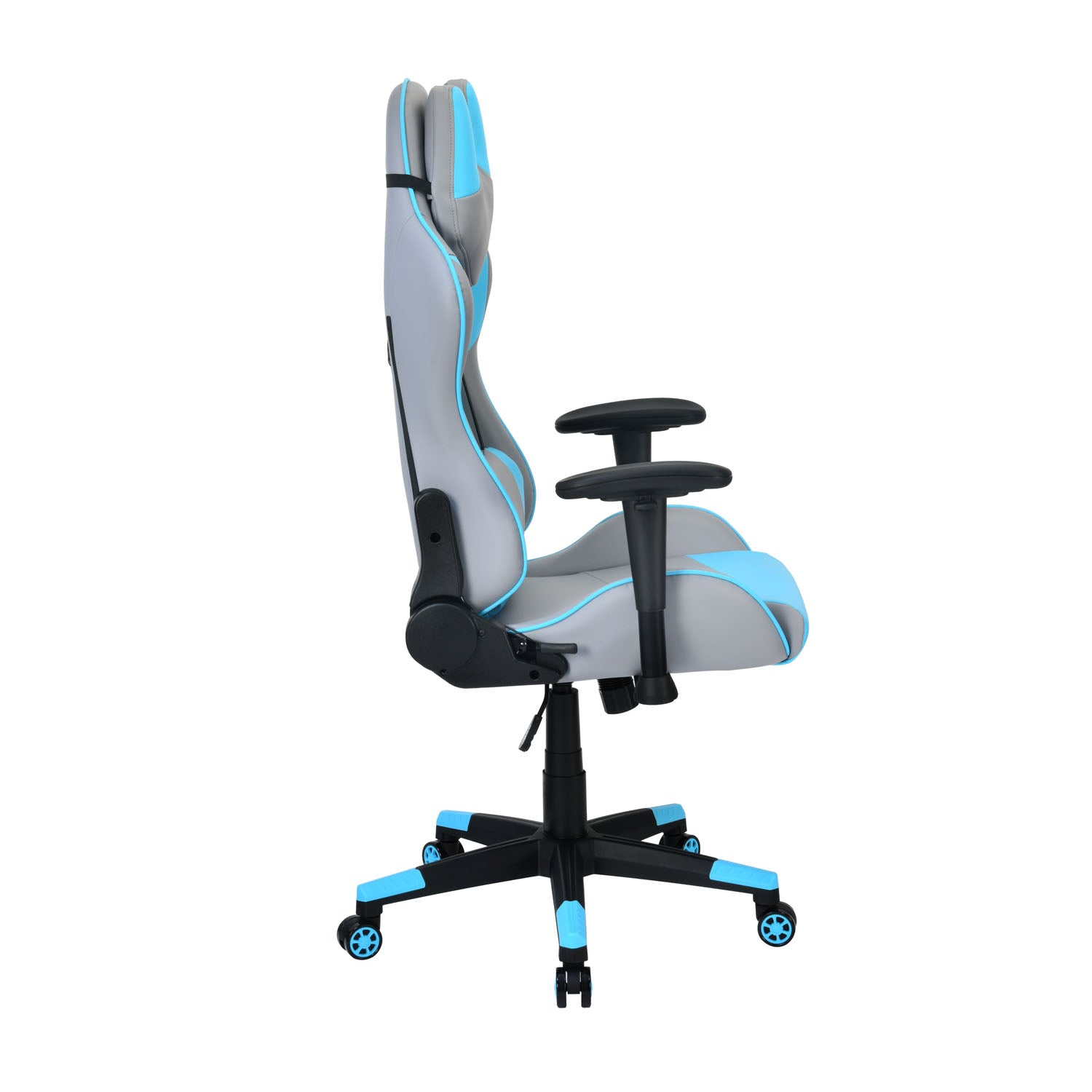 Nilkamal Fyrebird Athena Gaming Chair (Grey / Turquoise)
