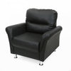 Nilkamal Aurich 1 Seater Sofa (Black)
