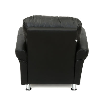Nilkamal Aurich 1 Seater Sofa (Black)