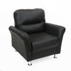 Nilkamal Aurich 1 Seater Sofa (Black)