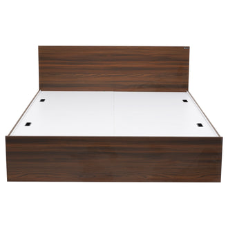 Nilkamal Arthur King Bed with Storage (Walnut)