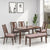 Nilkamal Amber 6 Seater Dining Set (Wenge)