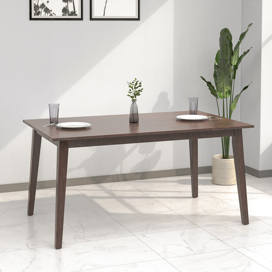 Nilkamal Amber 6 Seater Dining Table (Wenge)