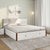 Nilkamal Asta Premier Bed with Full Hydraulic Storage (White)