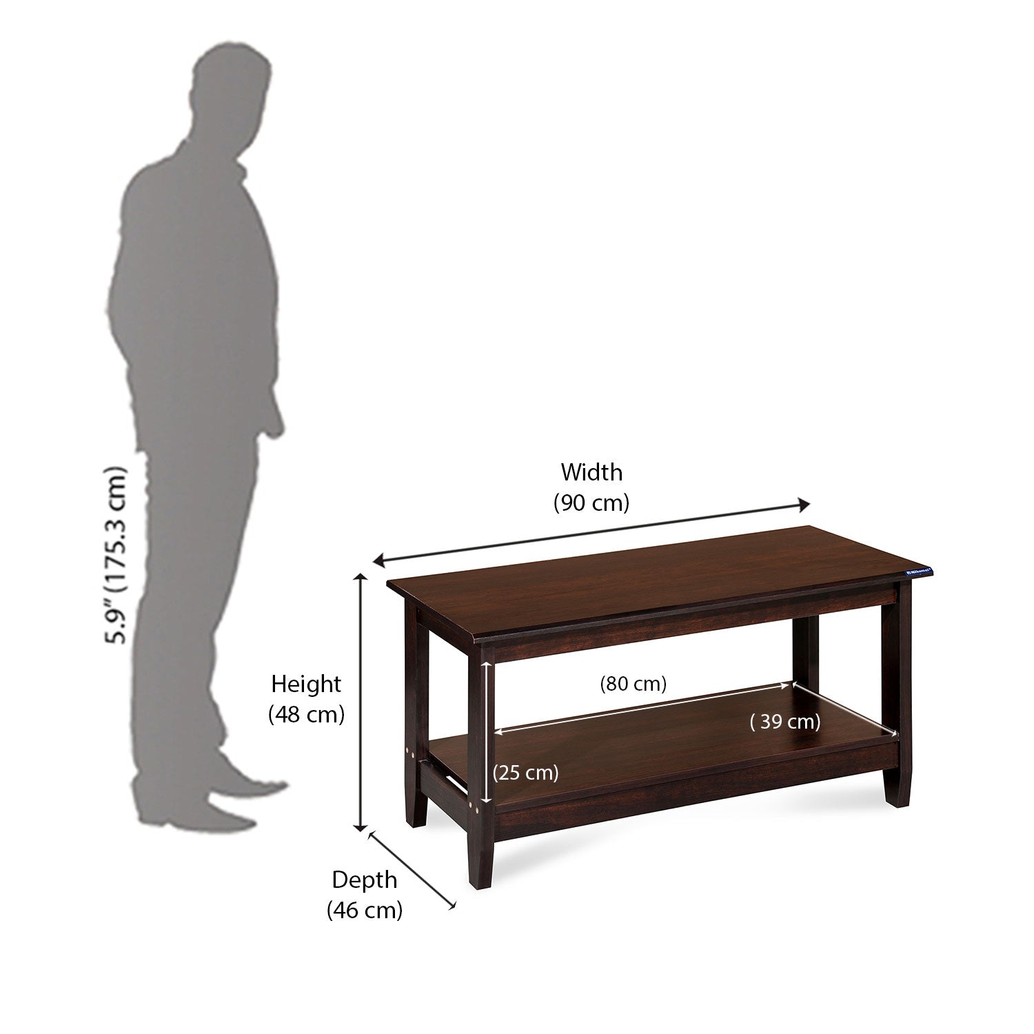 Nilkamal Baron Coffee / Center Table