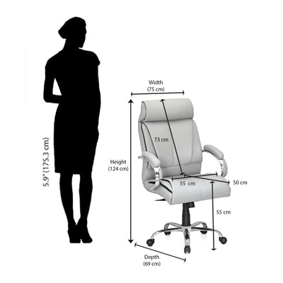 Nilkamal Belgrade High Back Office Chair