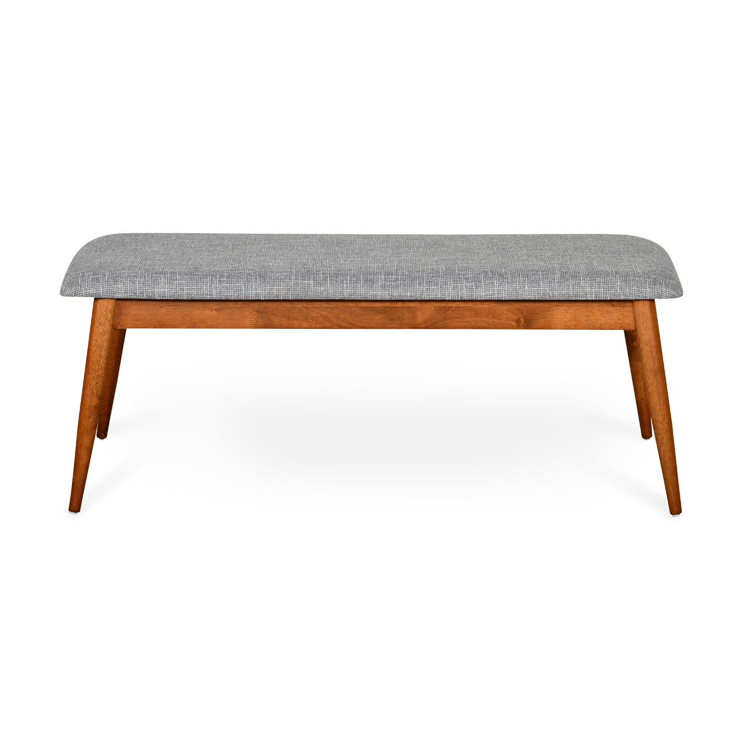 Nilkamal Bento Multi Use Medium Sitting Bench for Living Room | Dining Room (Walnut)