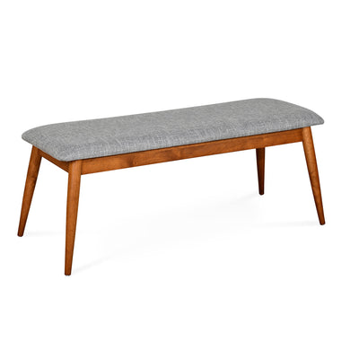 Nilkamal Bento Multi Use Medium Sitting Bench for Living Room | Dining Room (Walnut)