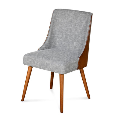 Nilkamal Bento Dining Chair (Walnut)