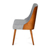 Nilkamal Bento Dining Chair (Walnut)