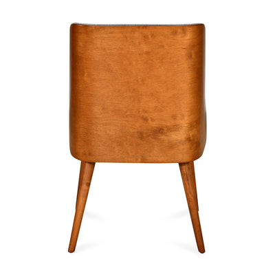 Nilkamal Bento Dining Chair (Walnut)