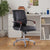 Nilkamal Boss Middle Back Chair (Black)